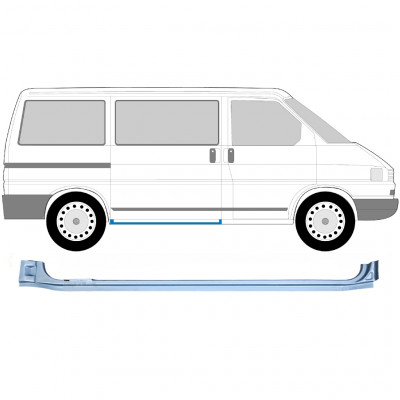 Panel de reparación del umbral de la puerta corredera para VW Transporter T4 1990-2003 / Derecho 5362