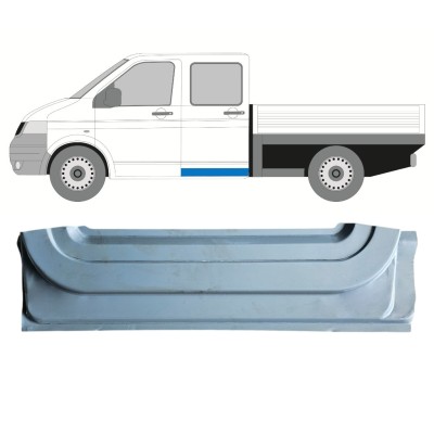 Panel de reparación puerta trasera interna para Volkswagen Transporter T5 2003-2015 / Izquierda 16868