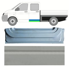 Panel de reparación puerta trasera interna + externa para Volkswagen Transporter T5 2003-2015 / Izquierda / Conjunto 16877
