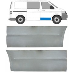 Panel de reparación de piel de puerta delantera para Volkswagen Transporter T5 2003-2015 / Izquierda+Derecha / Conjunto 9601