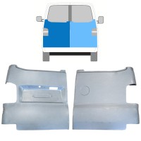 Panel de reparación puerta trasera para Volkswagen Transporter T5 2003-2015 / Izquierda+Derecha / Conjunto 15060