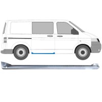 Umbral completo puerta corredera para Volkswagen Transporter T5 2003-2015 / Derecho 16975