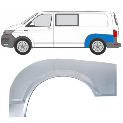 Panel de reparación guardabarros trasero para Volkswagen Transporter T6 2015-2024 / Izquierda 17144
