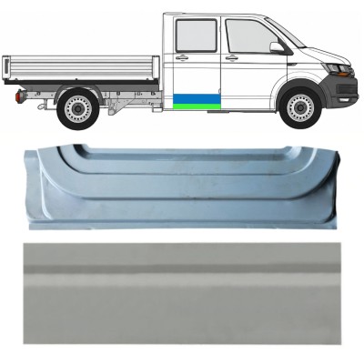 Panel de reparación puerta trasera interna + externa para Volkswagen Transporter T6 2015-2024 / Derecho 17160