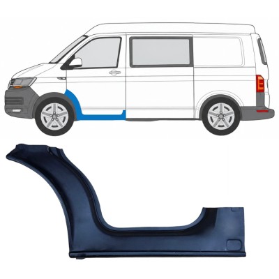 Panel de reparación del umbral puerta delantera para Volkswagen Transporter T6 2015-2024 / Izquierda 17118