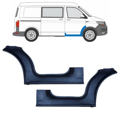 Panel de reparación del umbral puerta delantera para Volkswagen Transporter T6 2015-2024 / Izquierda+Derecha 17119