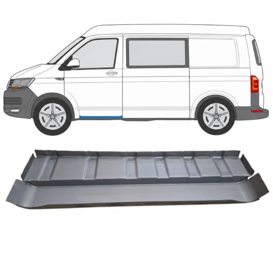 Panel de reparación del peldaño para Volkswagen Transporter T6 2015-2024 / Izquierda 17157
