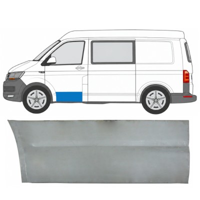 Panel de reparación de piel de puerta delantera para Volkswagen Transporter T6 2015-2024 / Izquierda 17122