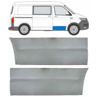 Panel de reparación de piel de puerta delantera para Volkswagen Transporter T6 2015-2024 / Izquierda+Derecha 17123