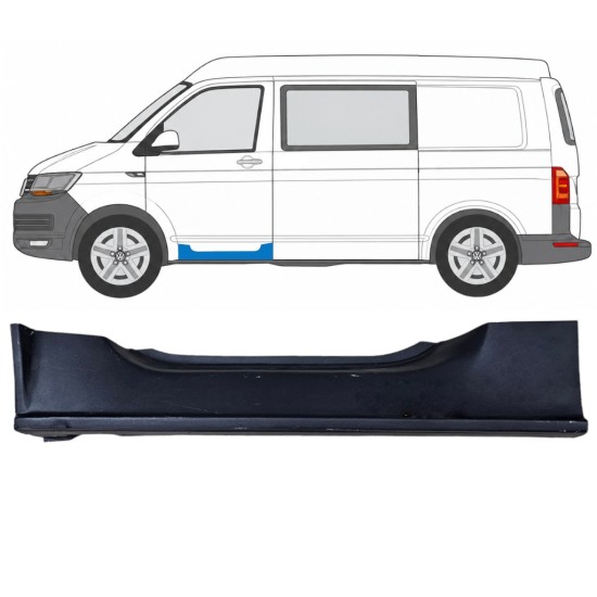 Panel de reparación del umbral delantero para Volkswagen Transporter T6 2015-2024 / Izquierda 17193