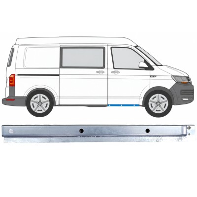 Panel de reparación del umbral puerta delantera interna para Volkswagen Transporter T6 2015-2024 / Derecho 17184