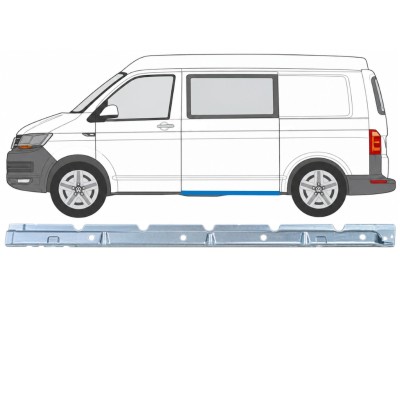 Panel de reparación del umbral interno para Volkswagen Transporter T6 2015-2024 / Izquierda 17178