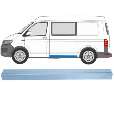 Panel de reparación del umbral para Volkswagen Transporter T6 2015-2024 / Izquierda 17182