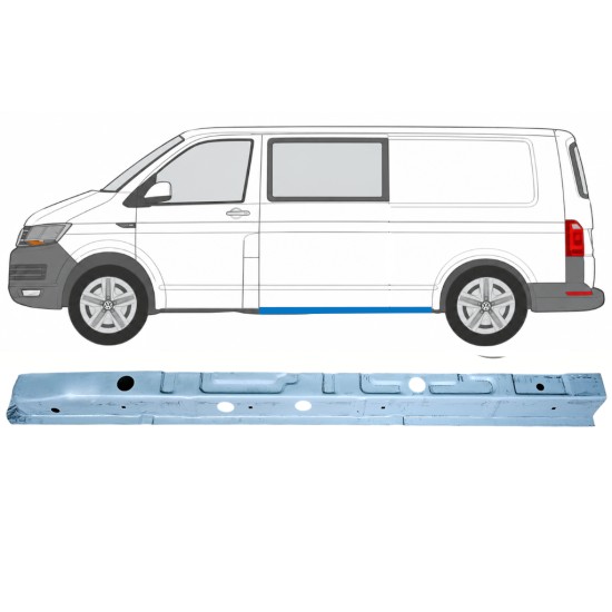 Panel de reparación del umbral interno para Volkswagen Transporter T6 2015-2024 / Izquierda 17142