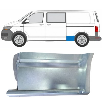 Panel de reparación guardabarros trasero para Volkswagen Transporter T6 2015-2024 / Izquierda 17151