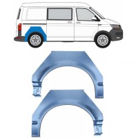 Panel de reparación guardabarros trasero para Volkswagen Transporter T6 2015-2024 / Izquierda+Derecha 17116