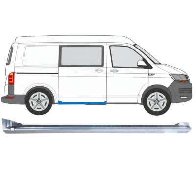Umbral completo puerta corredera para Volkswagen Transporter T6 2015-2024 / Derecho 17179
