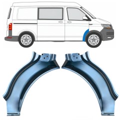 Panel de reparación guardabarros delantero para Volkswagen Transporter T6 2015-2024 / Izquierda+Derecha 17188