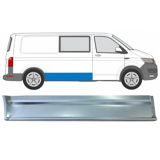 Panel de reparación lateral externa para Volkswagen Transporter T6 2015-2024 / Derecho 17204