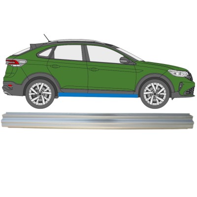 Panel de reparación del umbral para Volkswagen Taigo 2021- / Izquierda = Derecha (simétrico) 14937