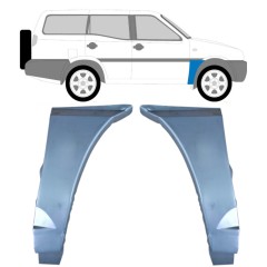 Panel de reparación guardabarros delantero para Nissan Terrano II 1993-2005 / Izquierda+Derecha / Conjunto 10471