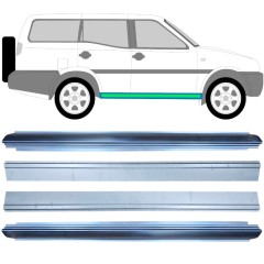Panel de reparación del umbral interior y exterior para Nissan Terrano II 1993-2005 / Izquierda+Derecha / Conjunto 11964