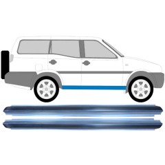 Panel de reparación del umbral para Nissan Terrano II 1993-2005 / Izquierda+Derecha / Conjunto 11364