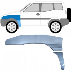 Panel de reparación guardabarros delantero para Nissan Terrano II 1993-2005 / Izquierda / Conjunto 10060
