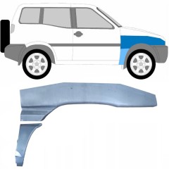 Panel de reparación guardabarros delantero para Nissan Terrano II 1993-2005 / Derecho / Conjunto 10059