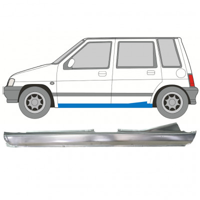 Panel de reparación del umbral para Daewoo Tico 1991-2000 / Izquierda 12521