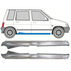 Panel de reparación del umbral para Daewoo Tico 1991-2000 / Izquierda+Derecha / Conjunto 12522