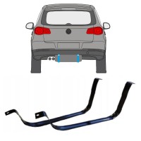 Banda de sujeción, depósito de combustible para Volkswagen Tiguan 2007-2016 14954