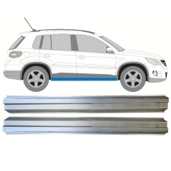 Panel de reparación del umbral para Volkswagen Tiguan 2007-2016 / Izquierda+Derecha / Conjunto 14774