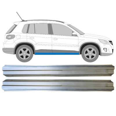 Panel de reparación del umbral para Volkswagen Tiguan 2007-2016 / Izquierda+Derecha / Conjunto 14774