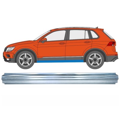 Panel de reparación del umbral para Volkswagen Tiguan 2016-2024 / Izquierda 17218