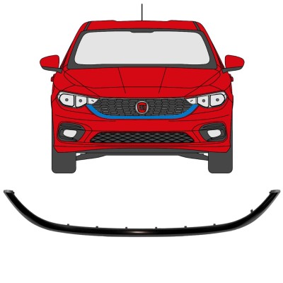 Marco de parrilla delantera para Fiat Tipo 2016- 16193