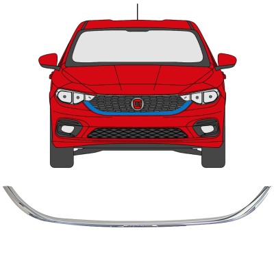 Marco de parrilla delantera para Fiat Tipo 2016- 16192