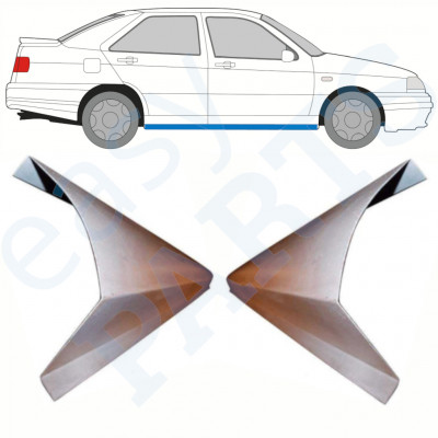 SEAT TOLEDO 1991-1999 PANEL DE REPARACIÓN DEL UMBRAL / DERECHA = IZQUIERDA / KIT