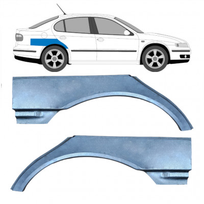 Panel de reparación guardabarros trasero para Seat Toledo Leon 1999-2006 / Izquierda+Derecha / Conjunto 9227