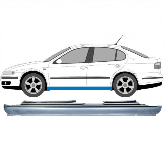 Panel de reparación del umbral para Seat Toledo Leon 1999-2006 / Izquierda 5764