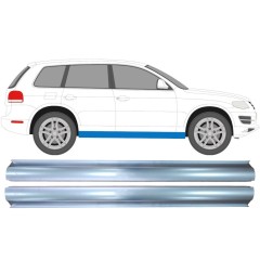 Panel de reparación del umbral para Volkswagen Touareg 2002-2010 / Izquierda+Derecha / Conjunto 11340
