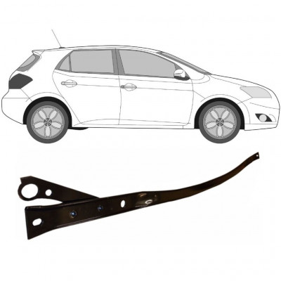 TOYOTA AURIS 2006-2014 COMBUSTIBLE SOPORTE DE LA CORREA DEL TANQUE