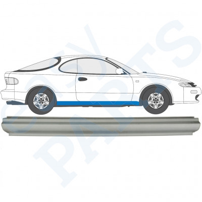 Panel de reparación del umbral para Toyota Celica 1989-1993 / Izquierda = Derecha (simétrico) 5782