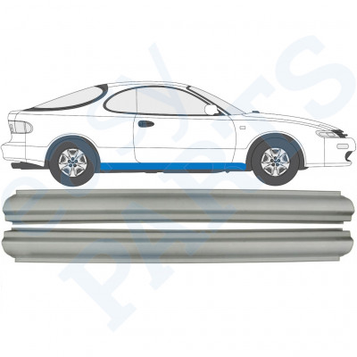 Panel de reparación del umbral para Toyota Celica 1989-1993 / Izquierda = Derecha (simétrico) / Conjunto 9510