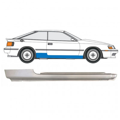 Umbral completo para Toyota Celica 1985-1989 / Derecho 7299