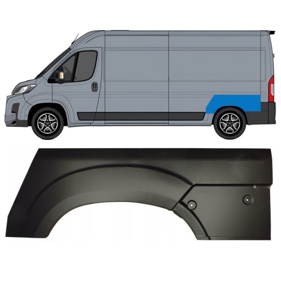 Panel de reparación guardabarros trasero para Toyota Proace Max 2024- / Izquierda 16694
