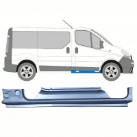 Panel de reparación del umbral para Renault Trafic Opel Vivaro 2001-2014 / Derecho 8574