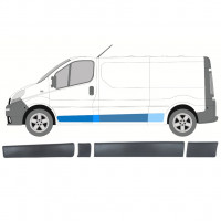 Conjunto de molduras para Renault Trafic Opel Vivaro Primastar 2001-2014 / LWB / Izquierda /  8572