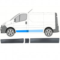 Conjunto de molduras para Renault Trafic Opel Vivaro Primastar 2001-2014 / SWB / Izquierda /  8570