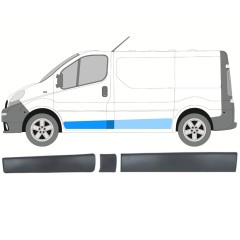 Conjunto de molduras para Opel Vivaro 2001-2014 / Izquierda / 13903